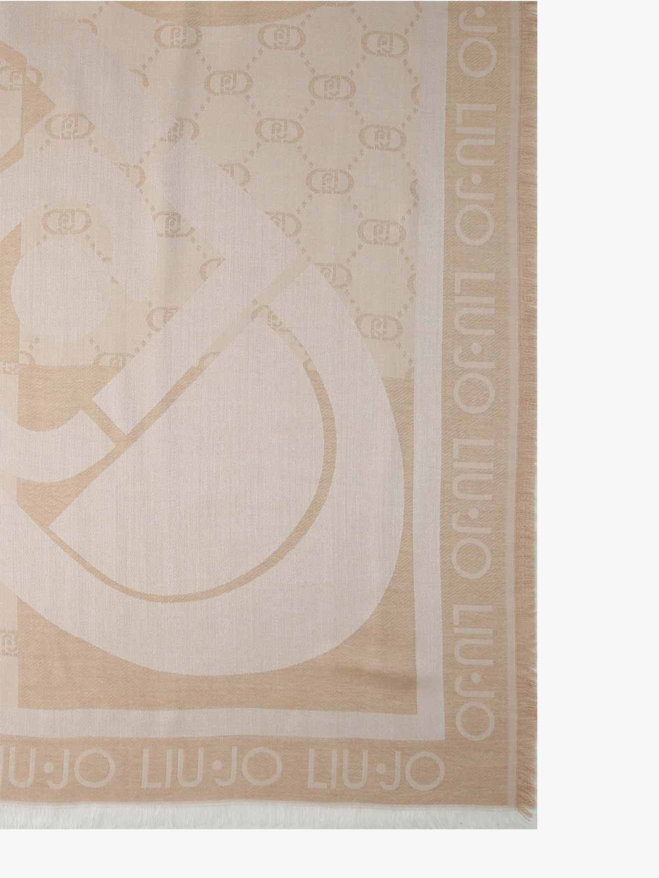 Echarpe com Padr�o Monograma