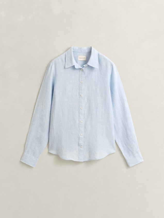 Camisa de Linho Corte Regular