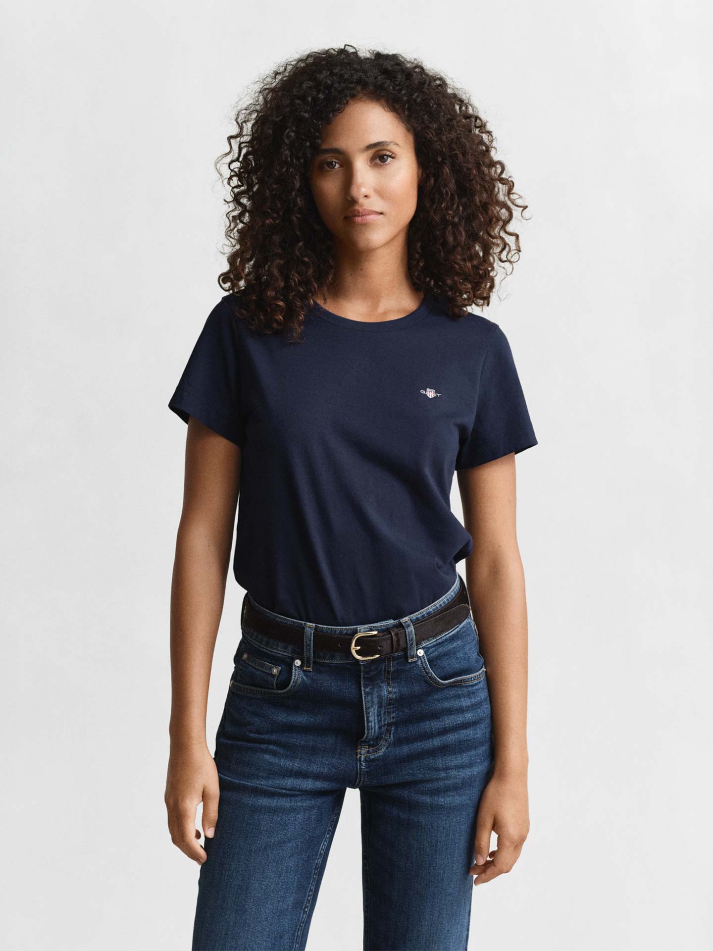 T-shirt com Logótipo Bordado