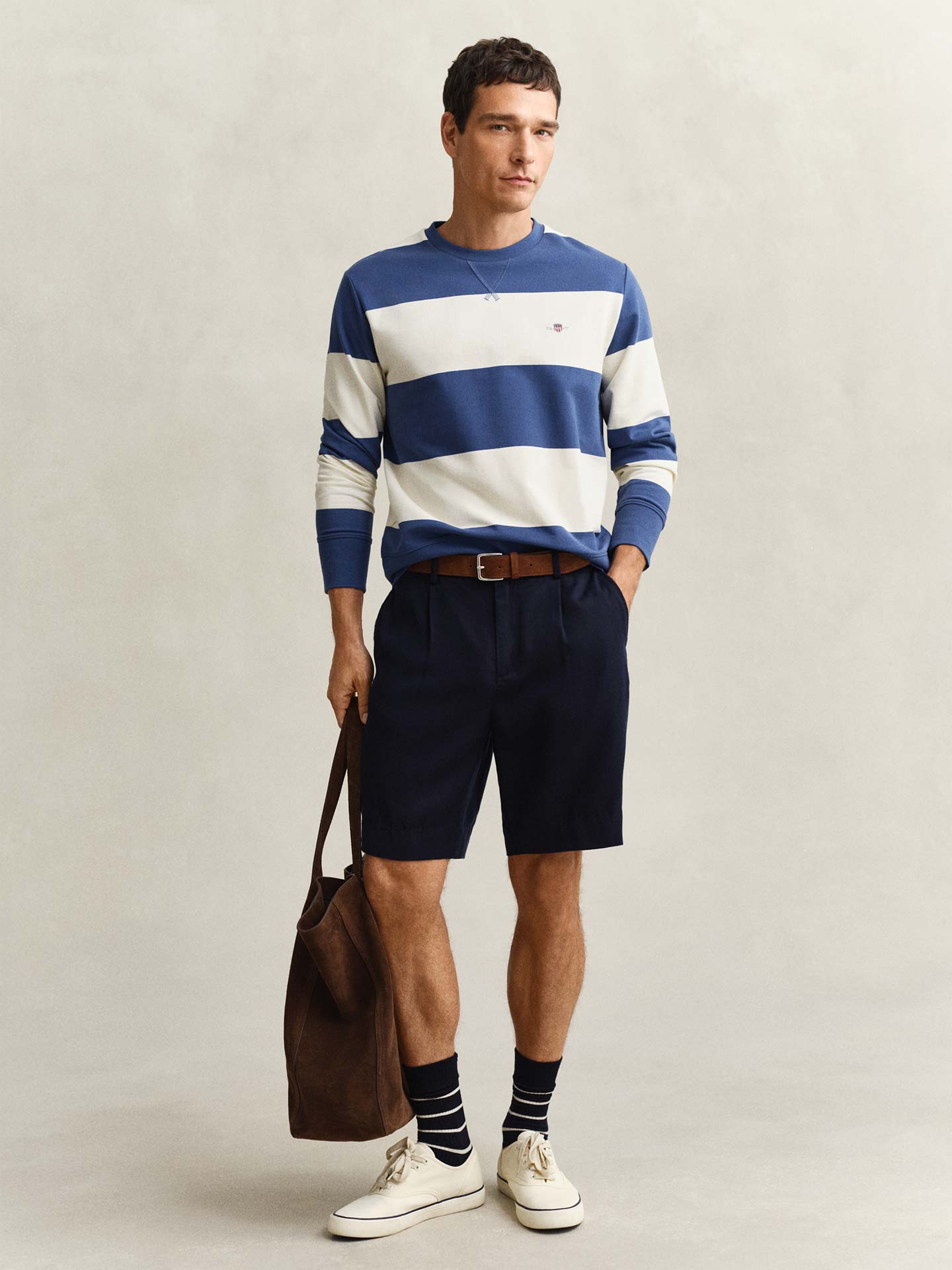 Sweatshirt às Riscas