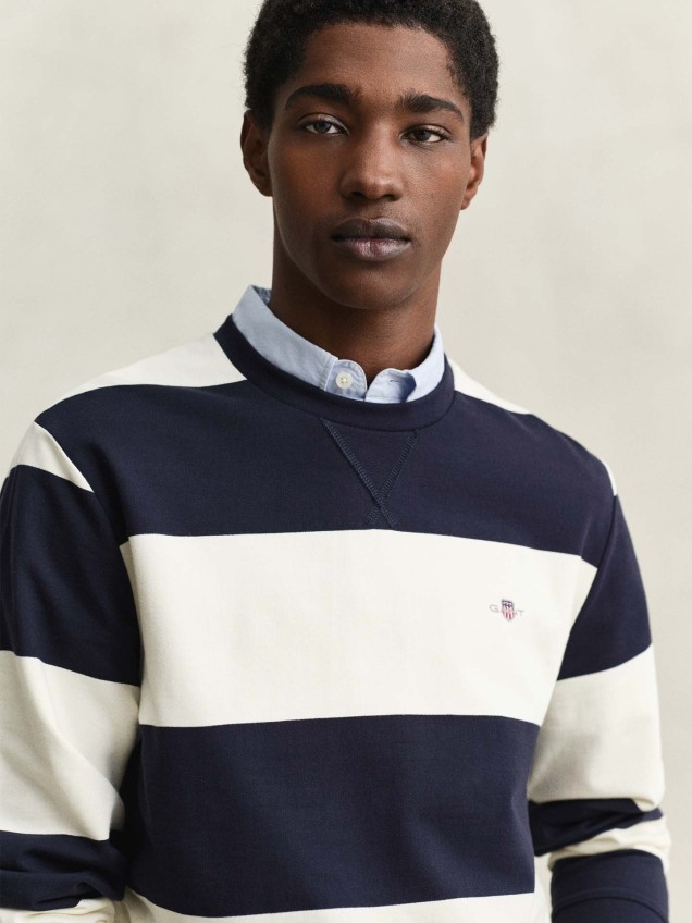 Sweatshirt às Riscas