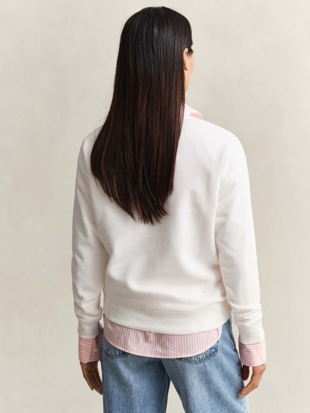 Sweatshirt com Logótipo Bordado