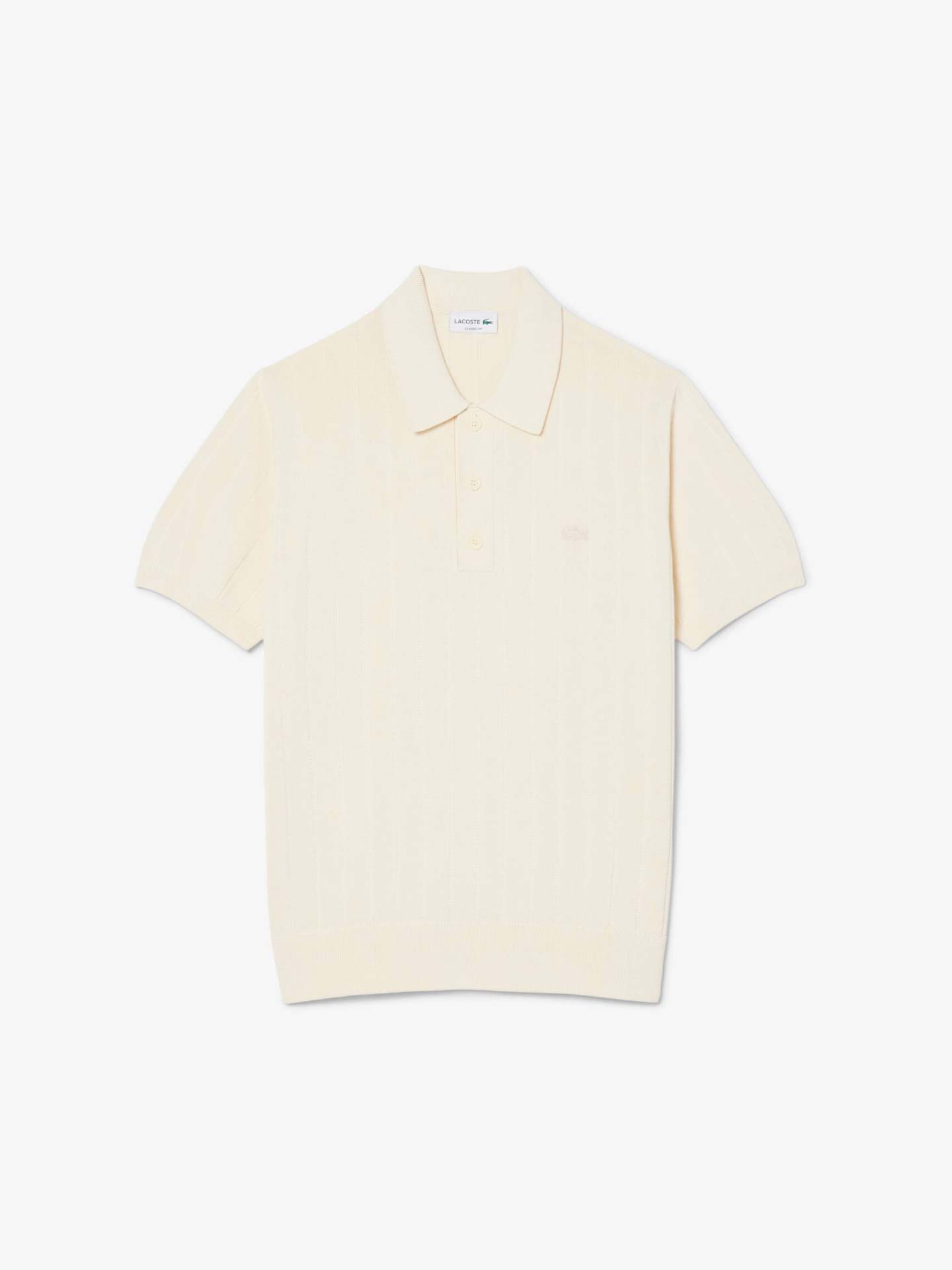 Polo em Malha Canelada