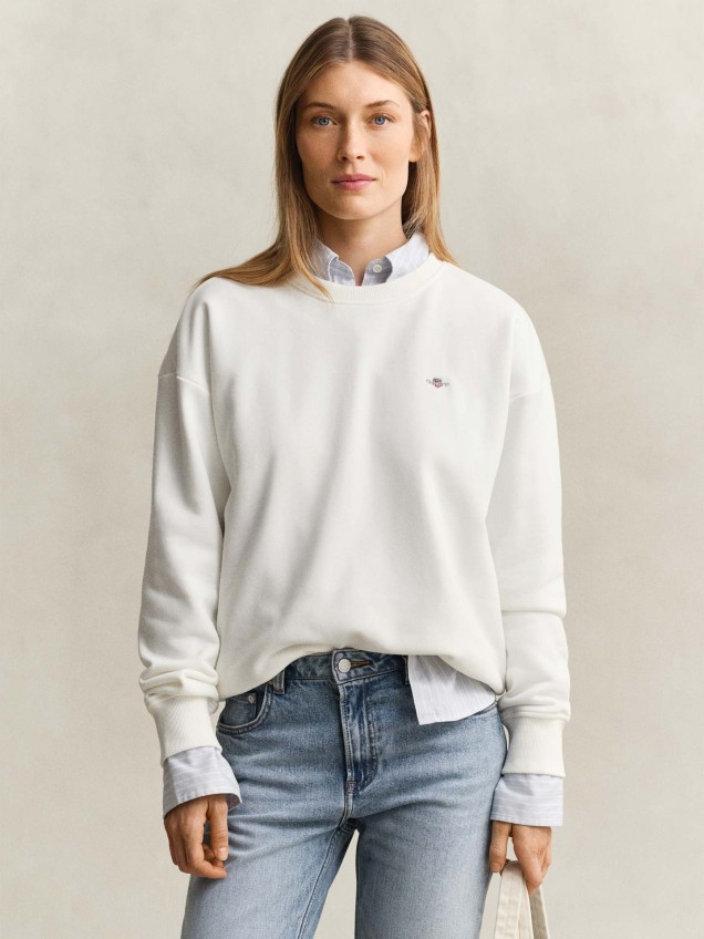 Sweatshirt com Logótipo Bordado