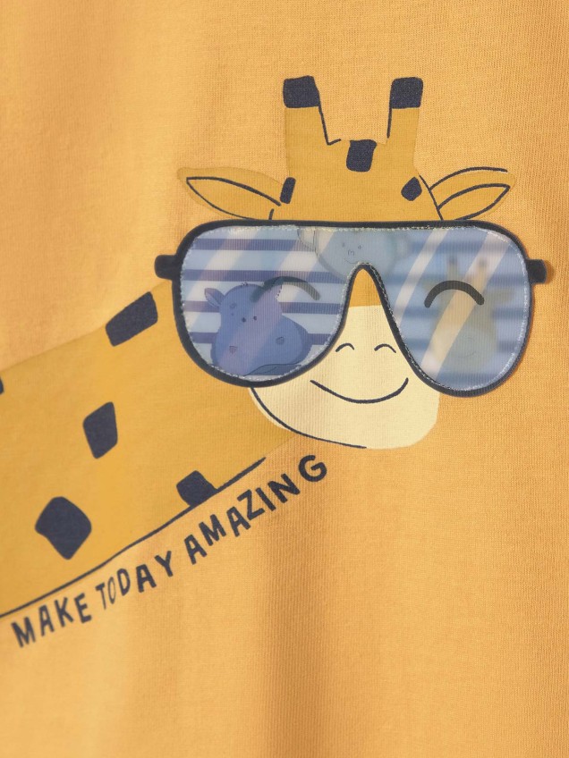 T-shirt com Estampado
