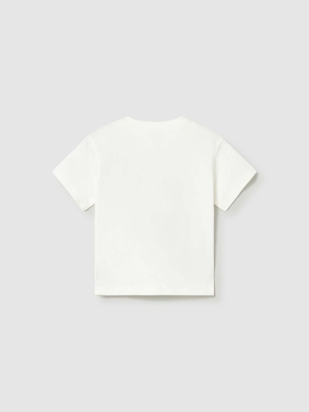 T-shirt com Estampado de Safari