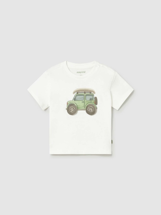 T-shirt com Aplicação 3D