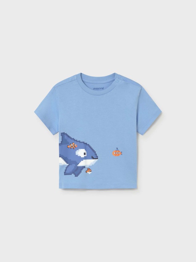 T-shirt com Estampado