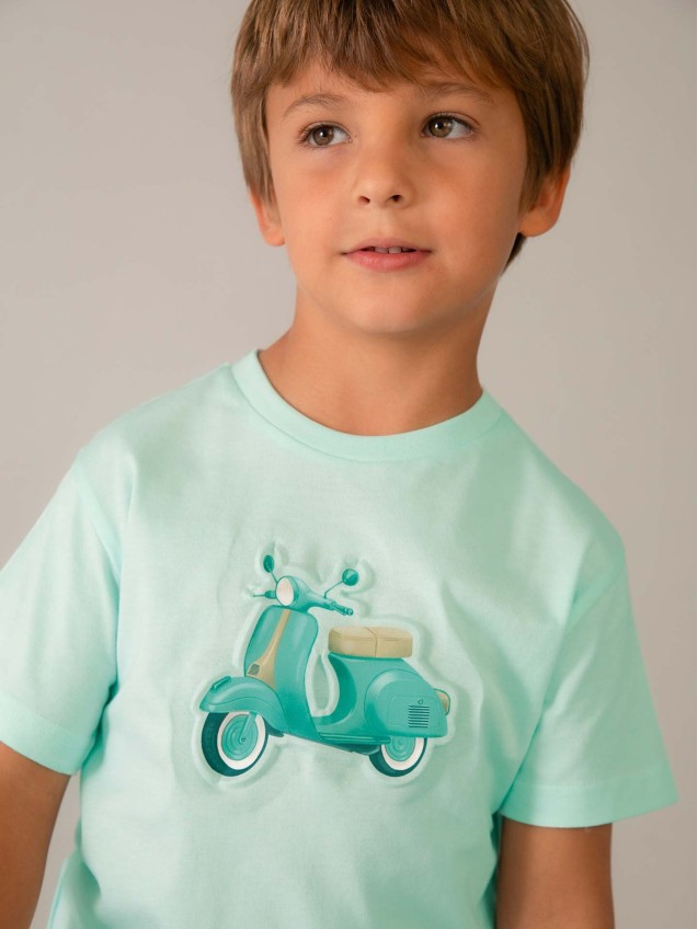 T-shirt com Estampado