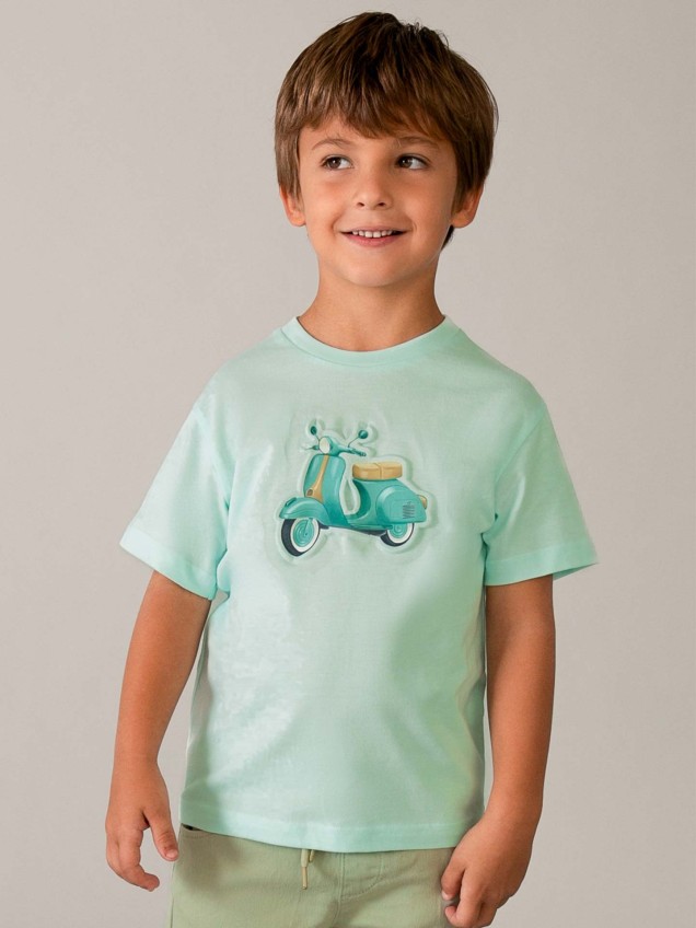 T-shirt com Estampado