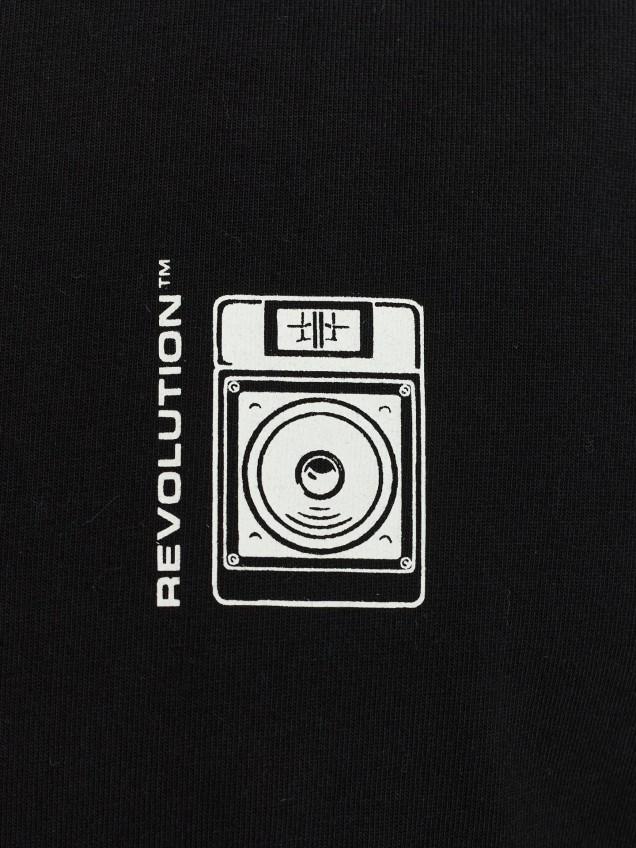 T-shirt Loose-Fit com Estampado