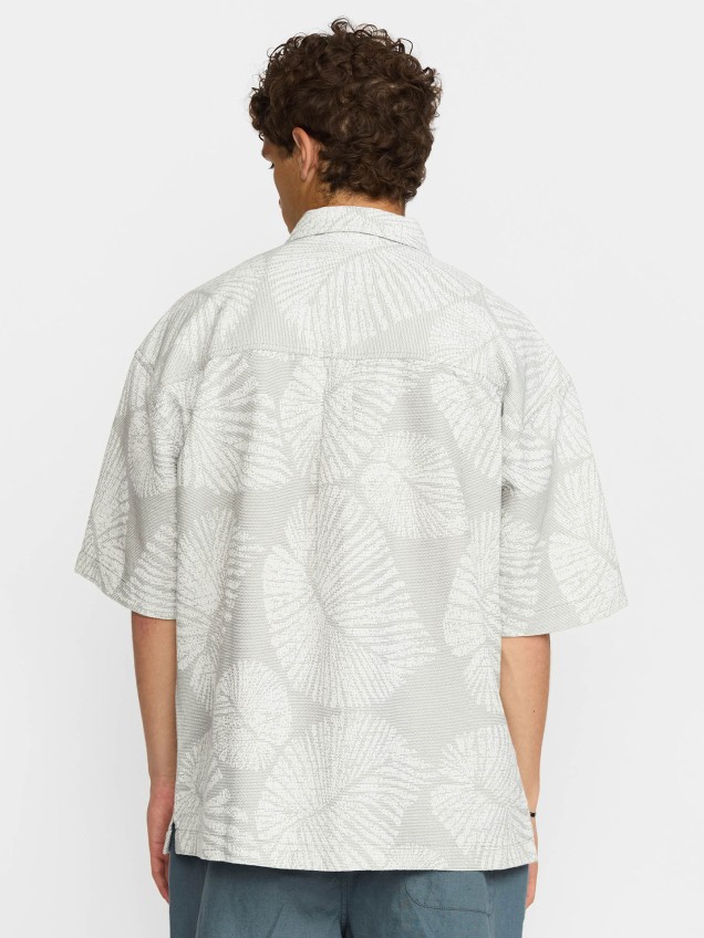 Camisa de Manga Curta com Padrão