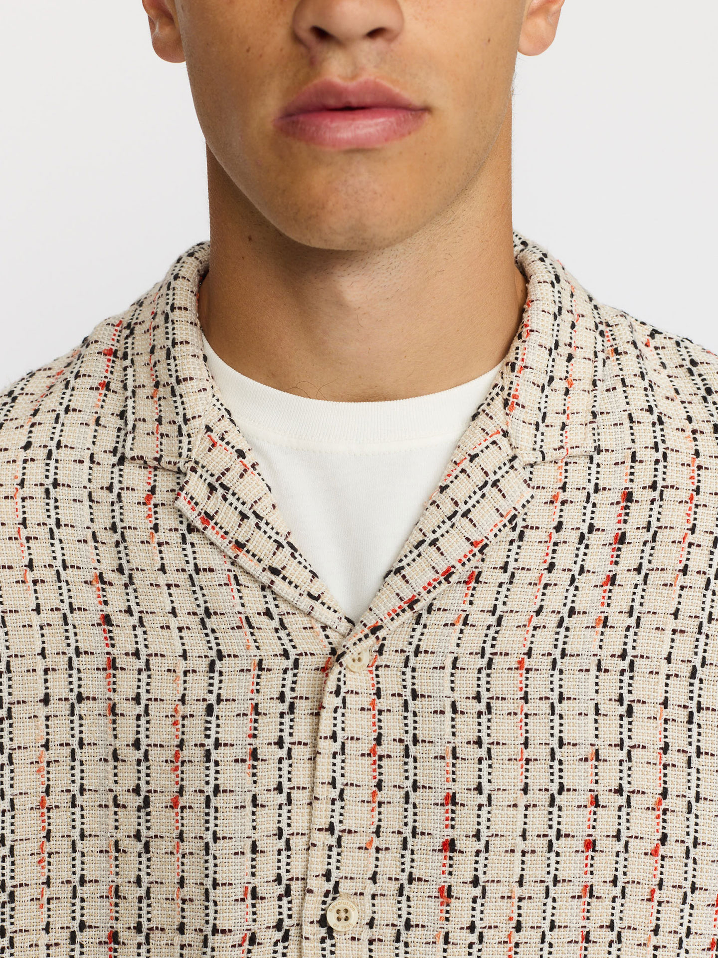Camisa de Tecido Estruturado