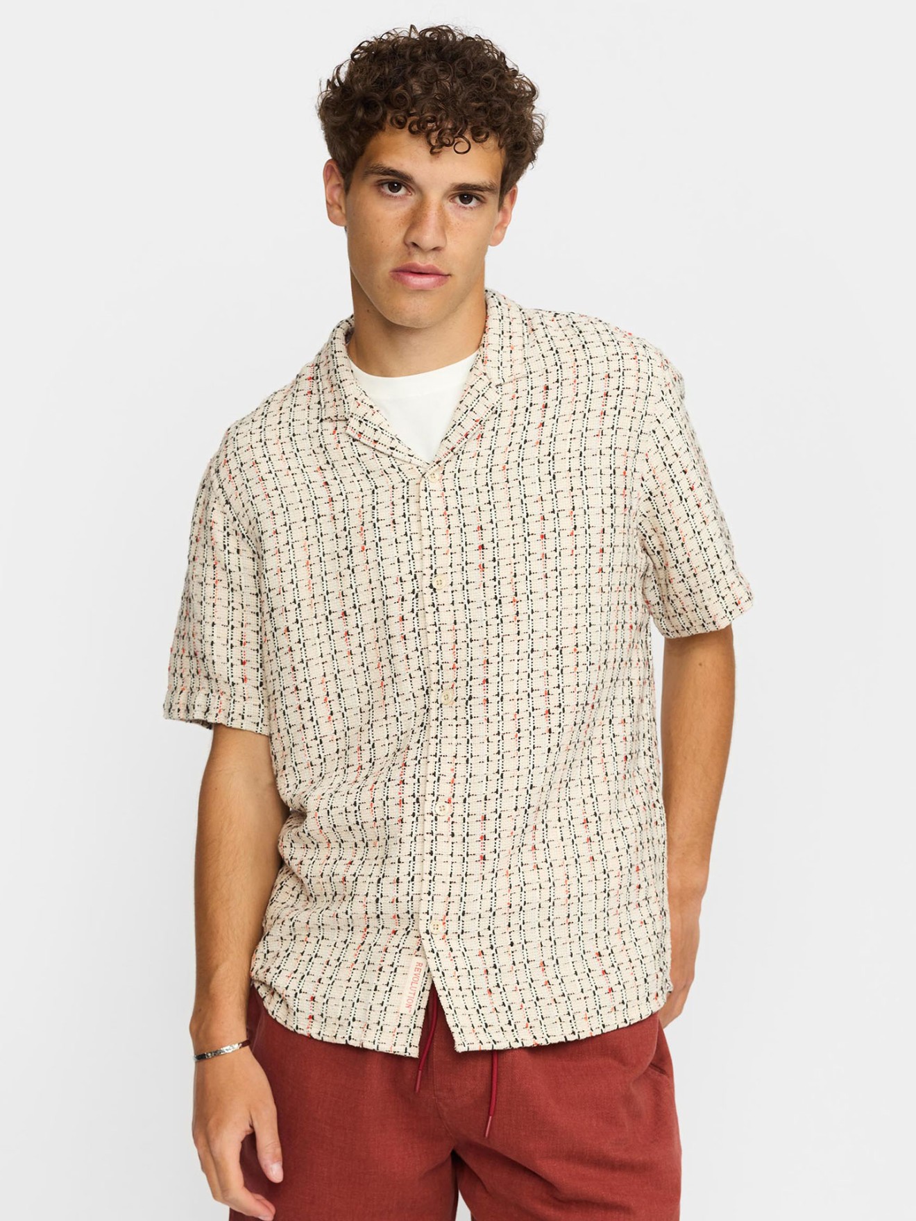 Camisa de Tecido Estruturado