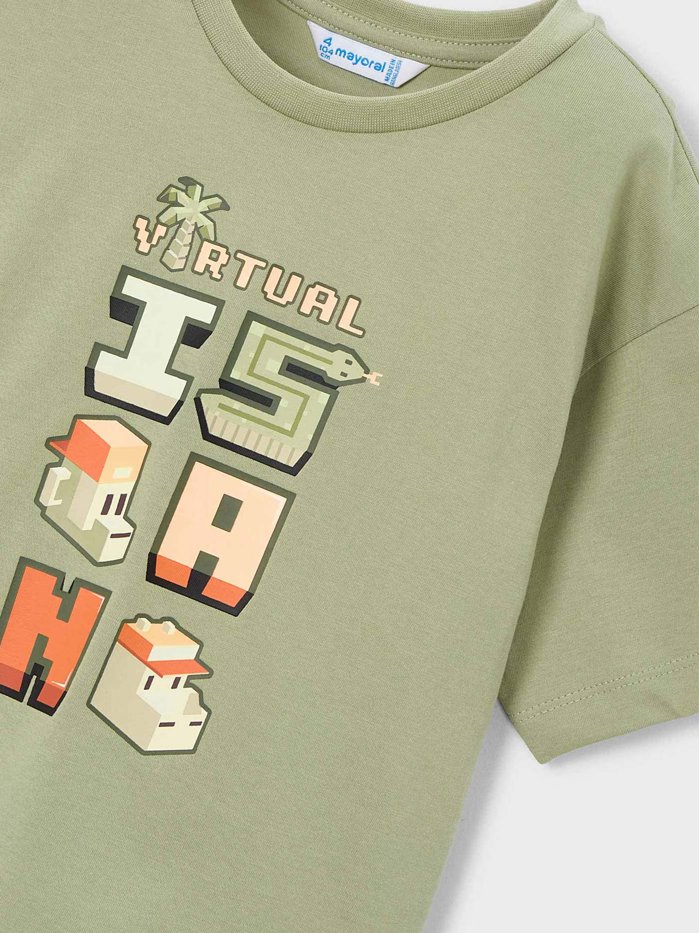 T-shirt com Estampado