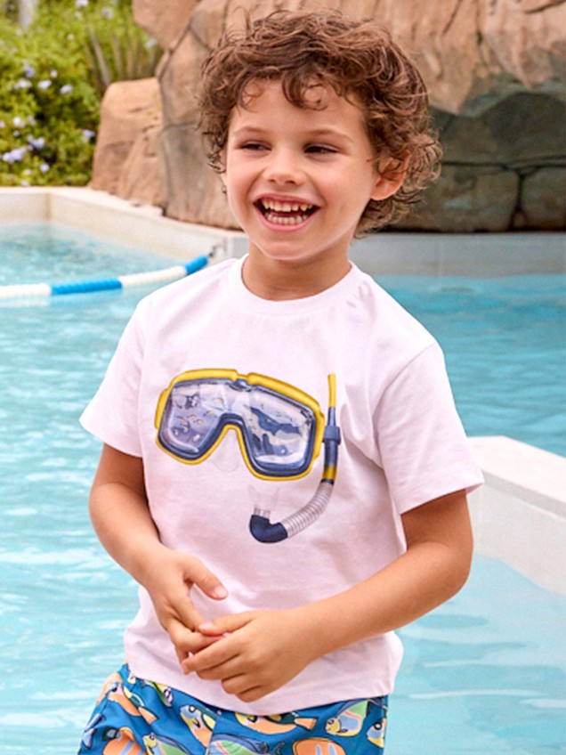 T-shirt com Estampado