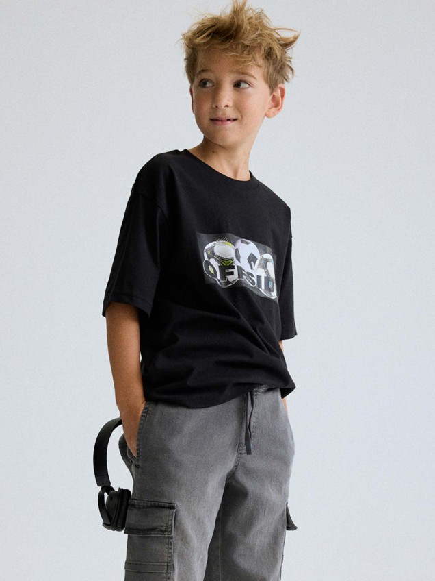 T-shirt com Estampado