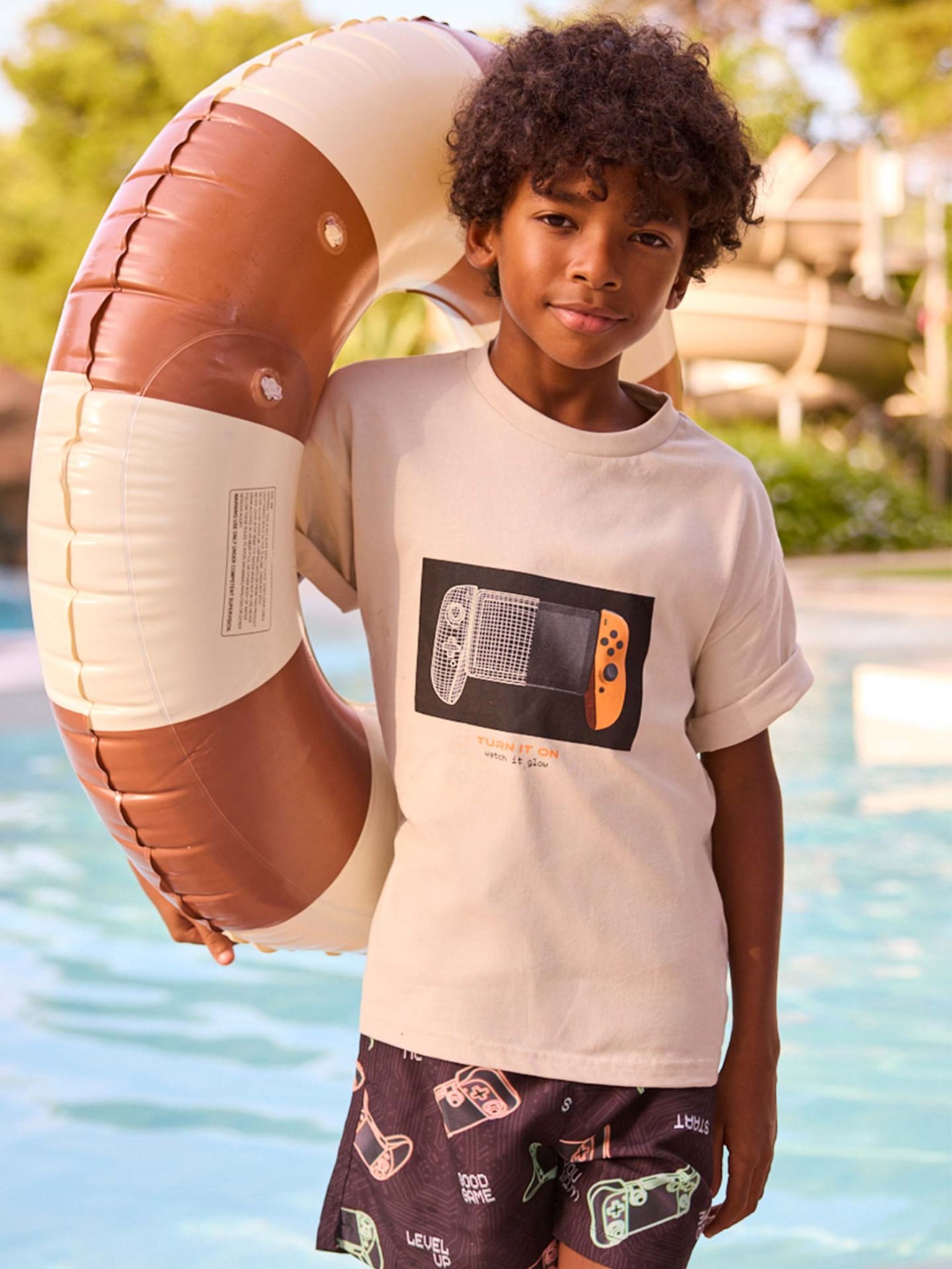 T-shirt com Estampado