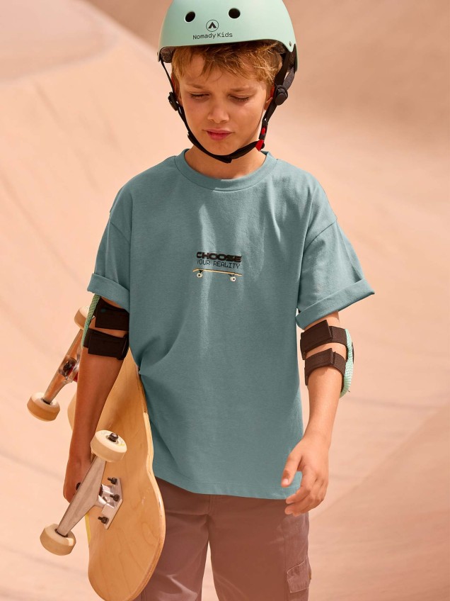 T-shirt com Estampado