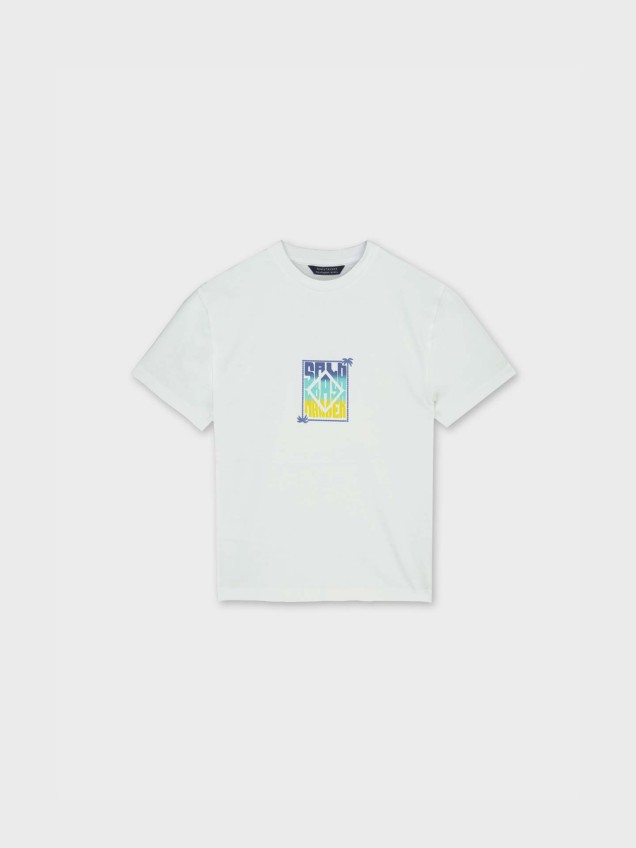 T-shirt com Estampado