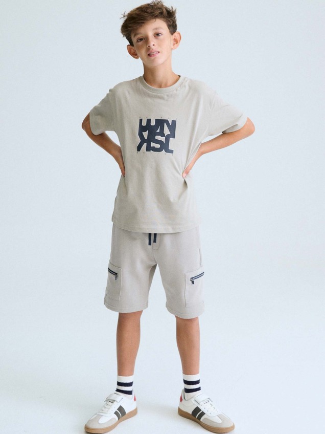 T-shirt com Estampado