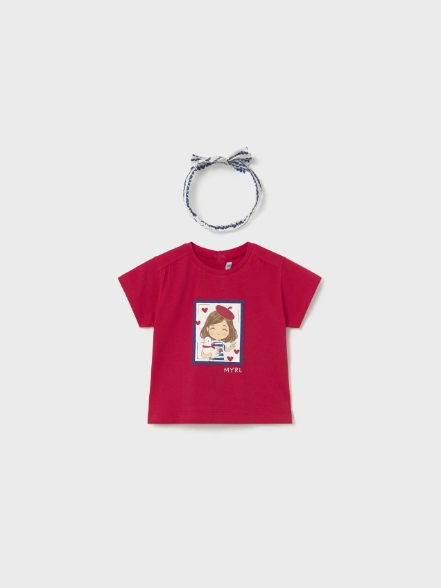 T-shirt com Bandolete