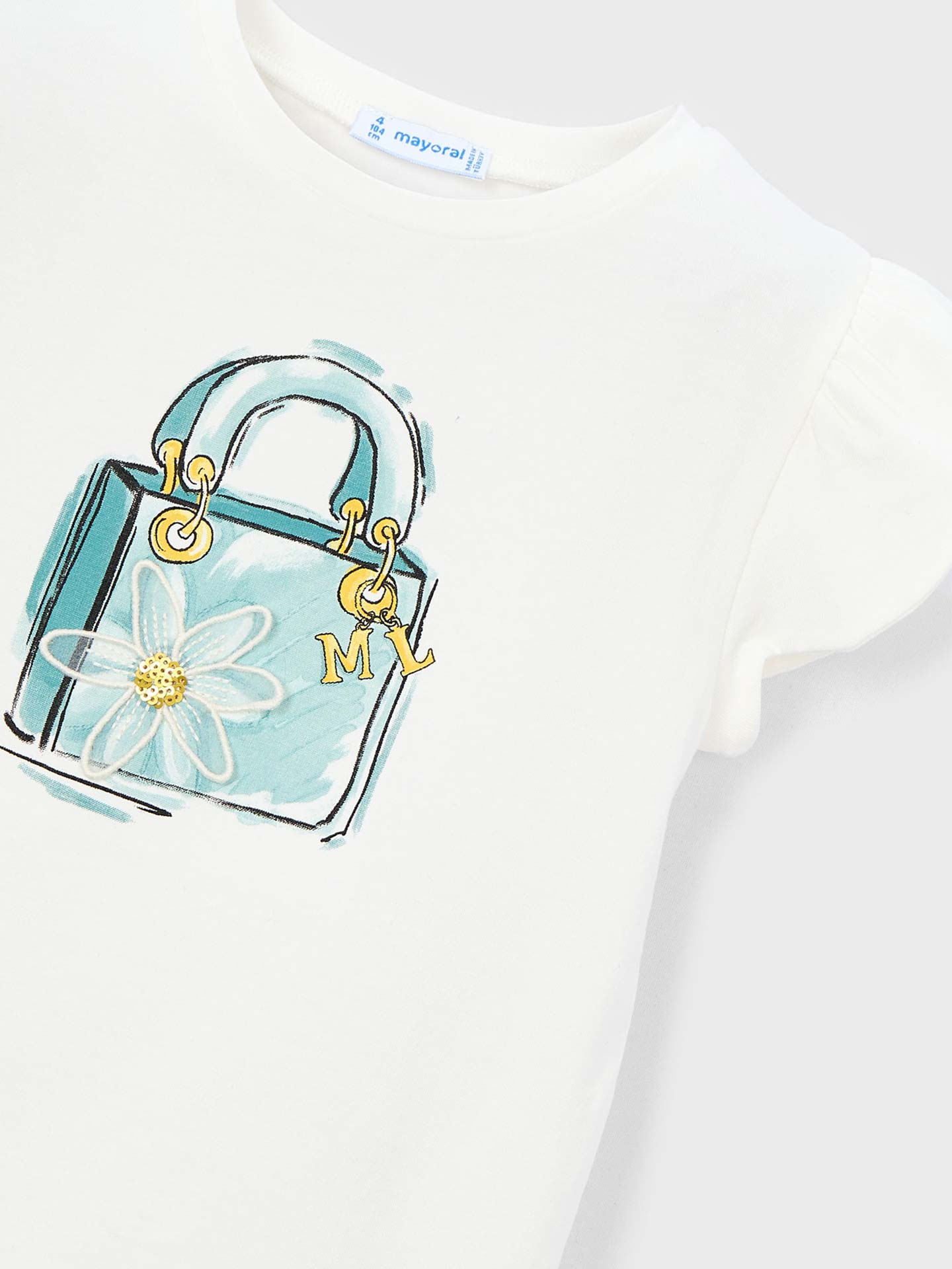 T-shirt de Manga Balão
