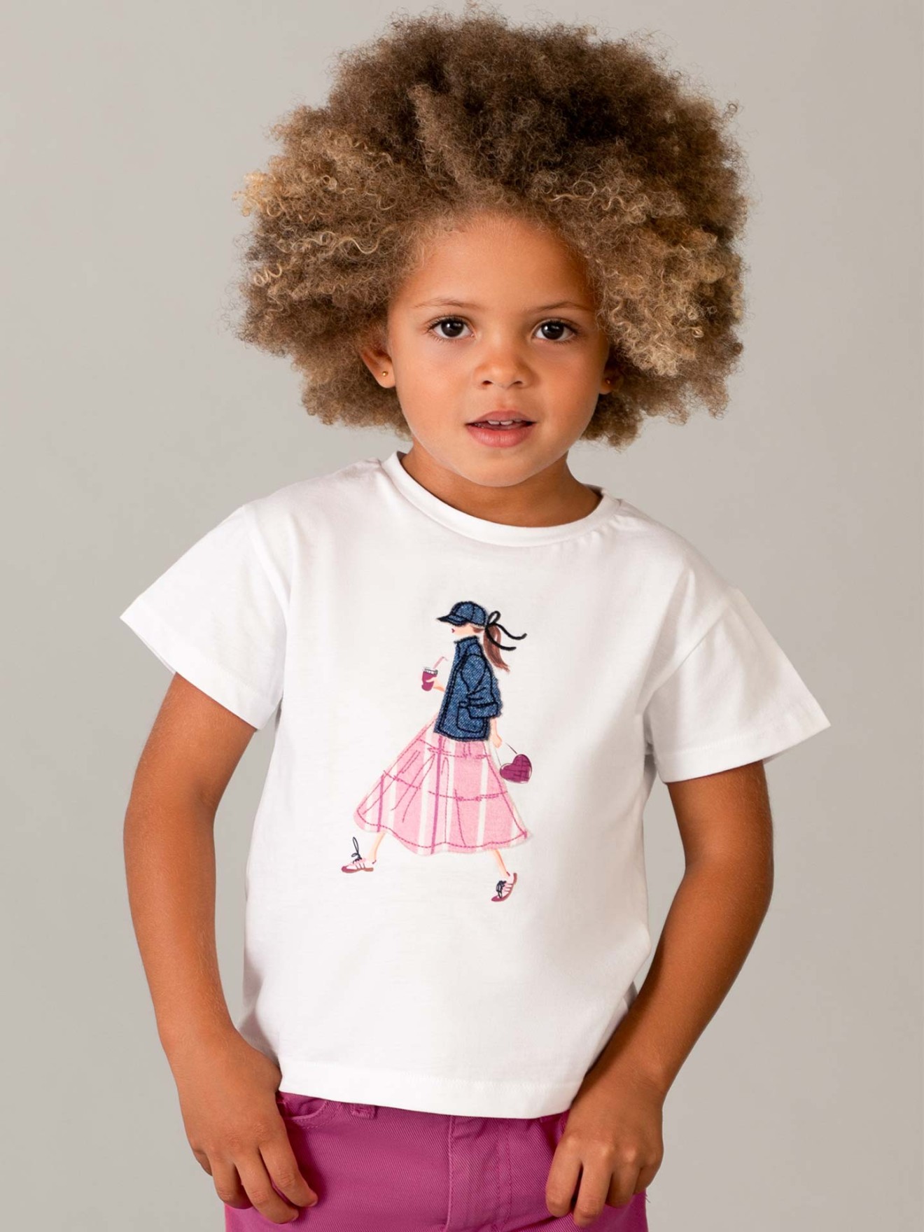 T-shirt com Estampado