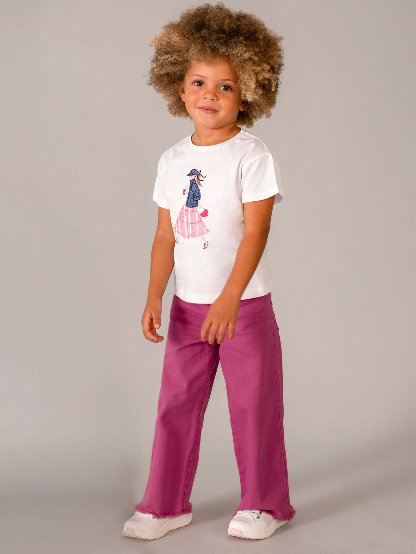 T-shirt com Estampado