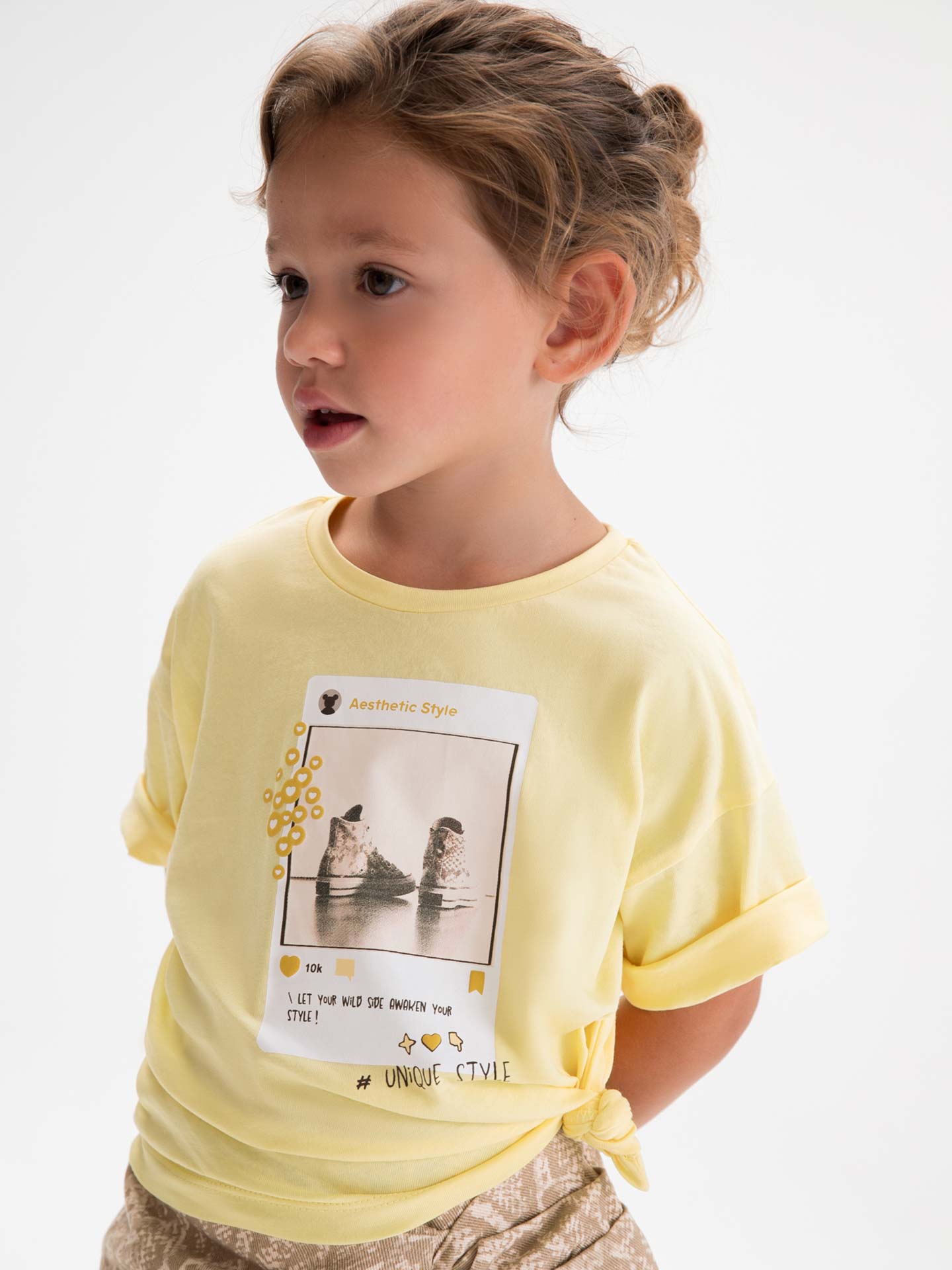 T-shirt com Estampado