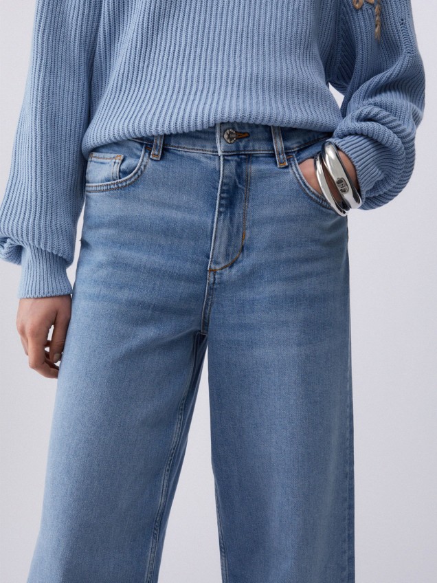 Calças de Ganga Cropped