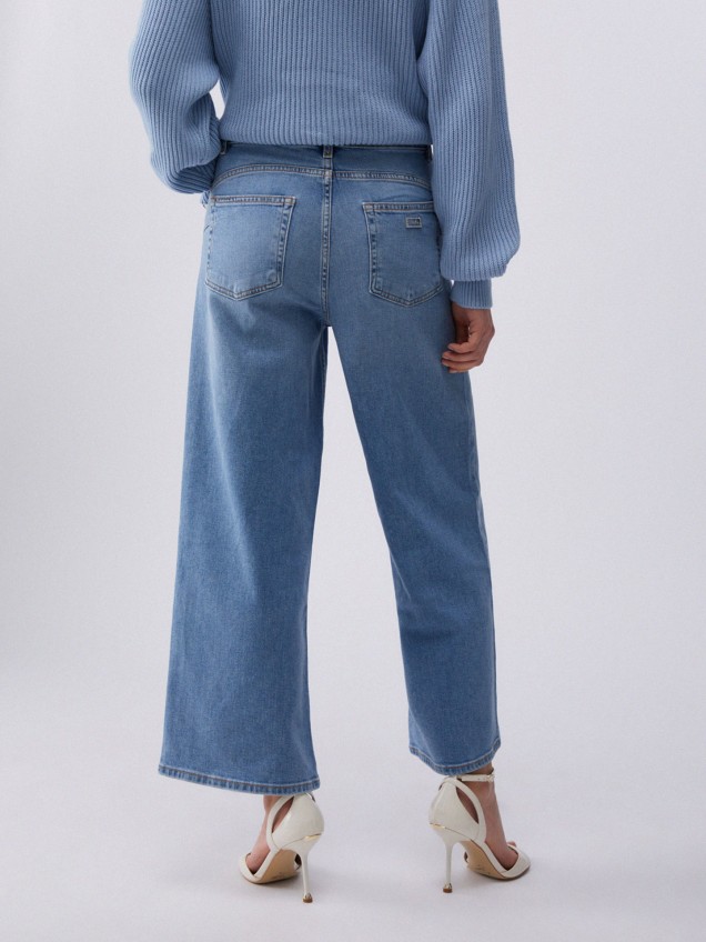 Calças de Ganga Cropped