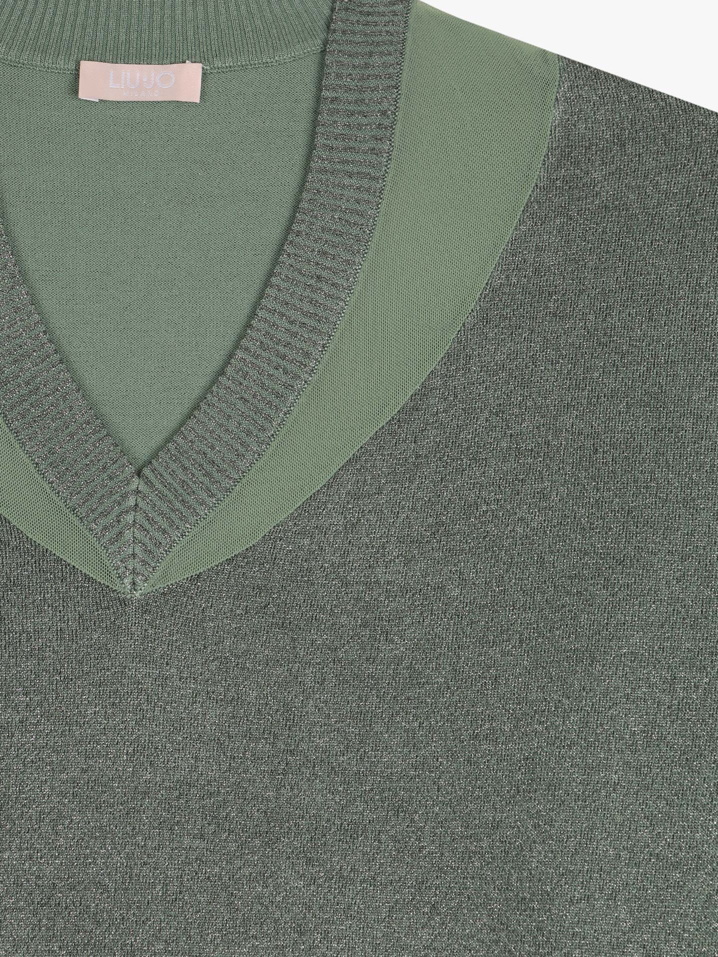 Camisola de Malha com Decote em V