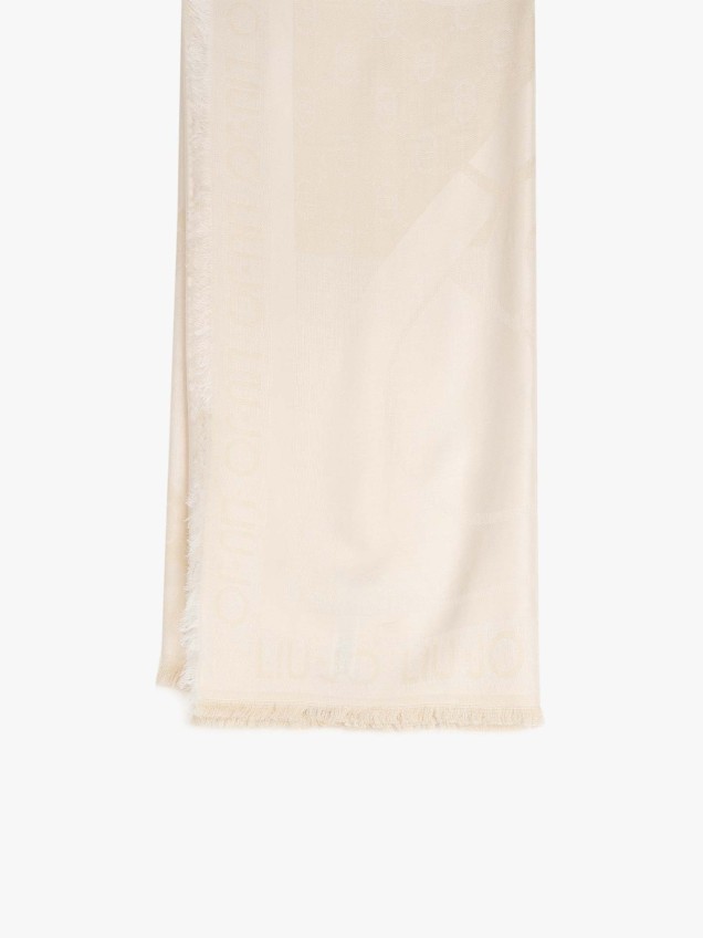 Echarpe com Padr�o Monograma