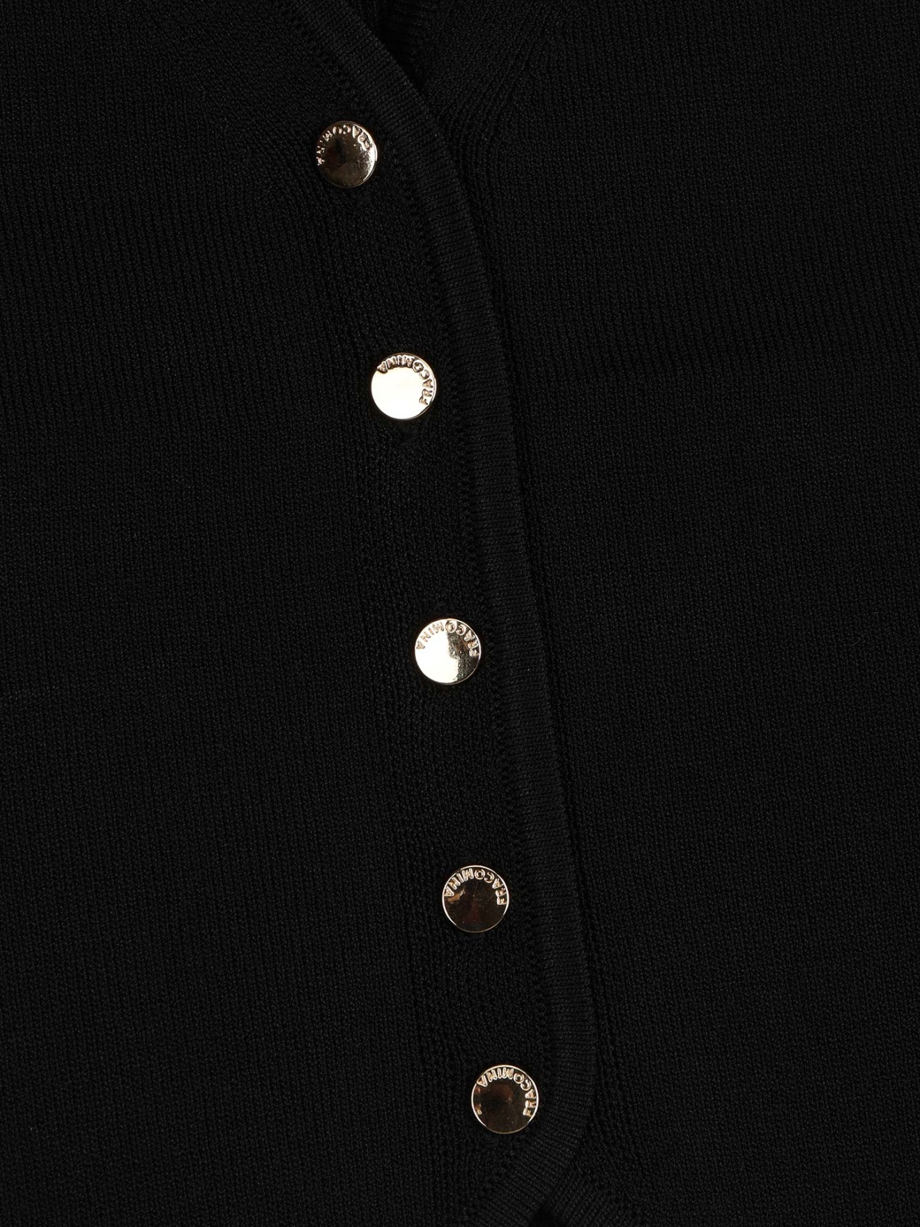 Colete de Malha com Decote em V