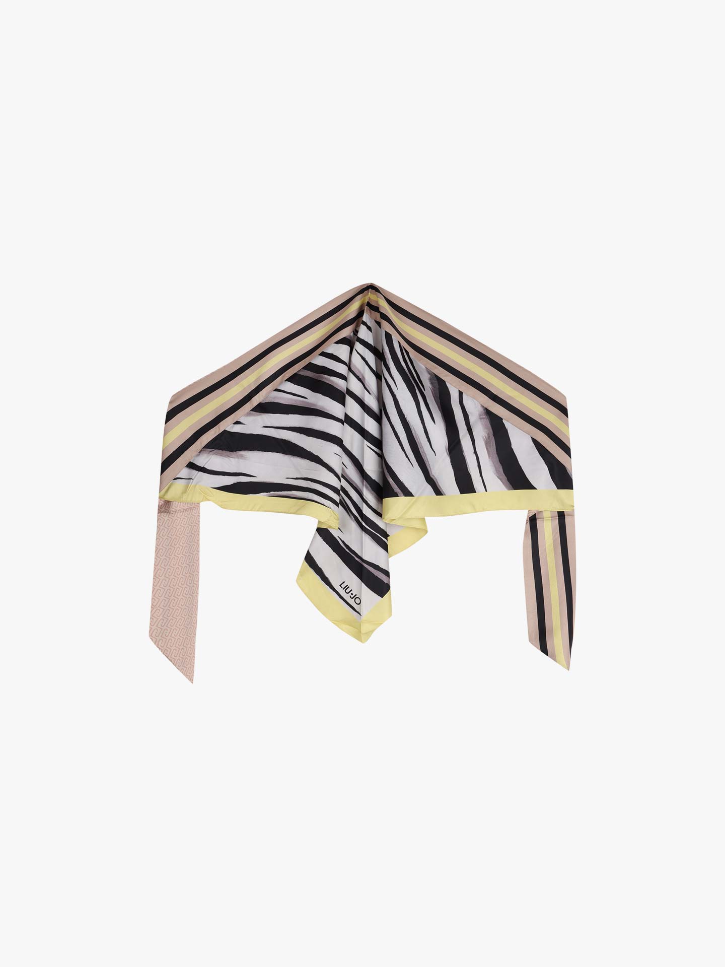 Echarpe Quadrada com Padrão