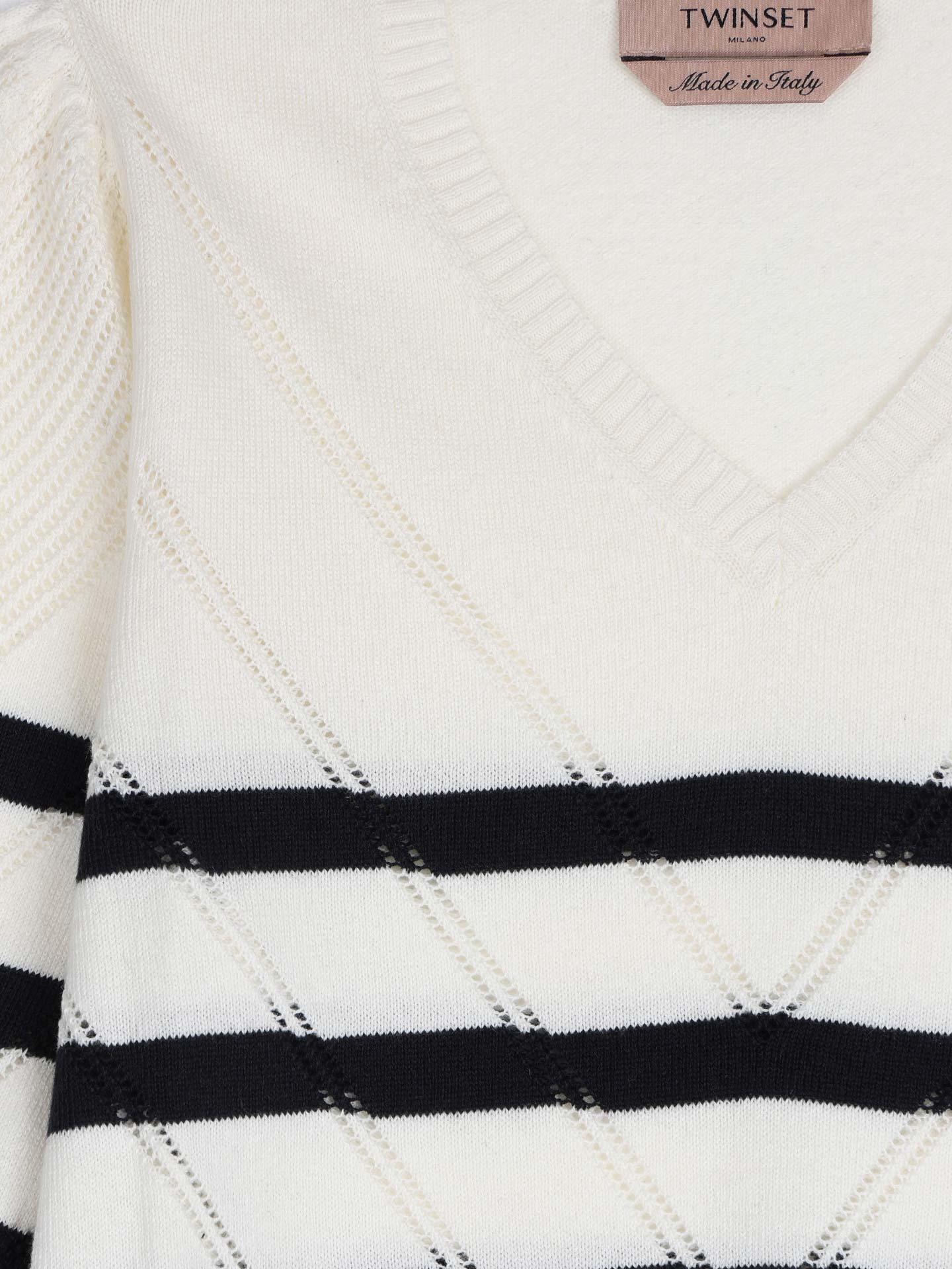 Camisola de Malha com Riscas