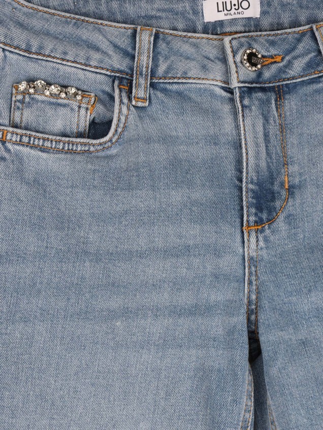 Calças de Ganga Bootcut Stretch