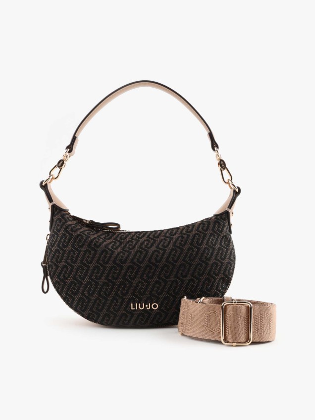 Mala de Ombro com Padr�o Monograma