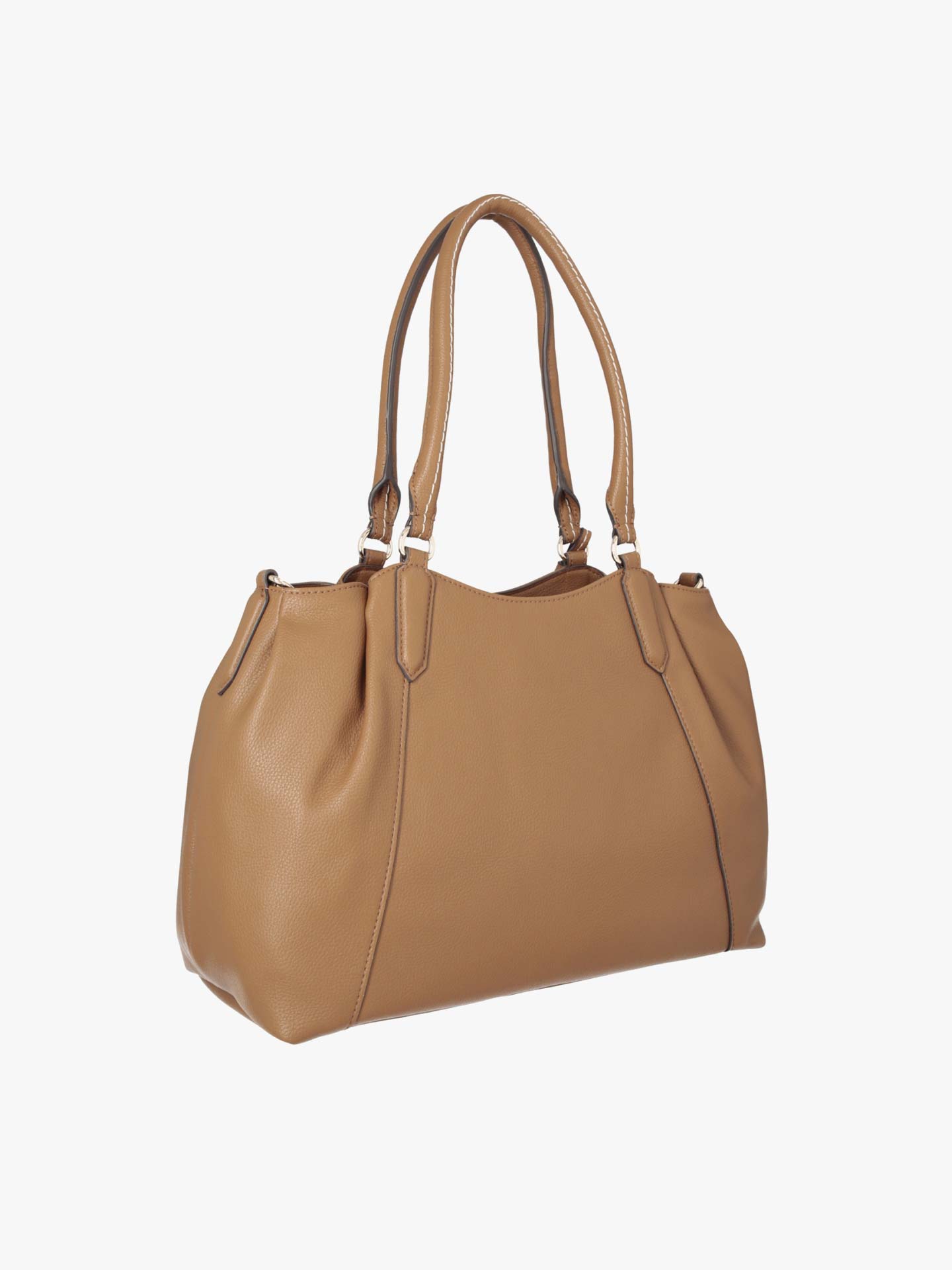 Mala Tote com Pespontos Contrastantes