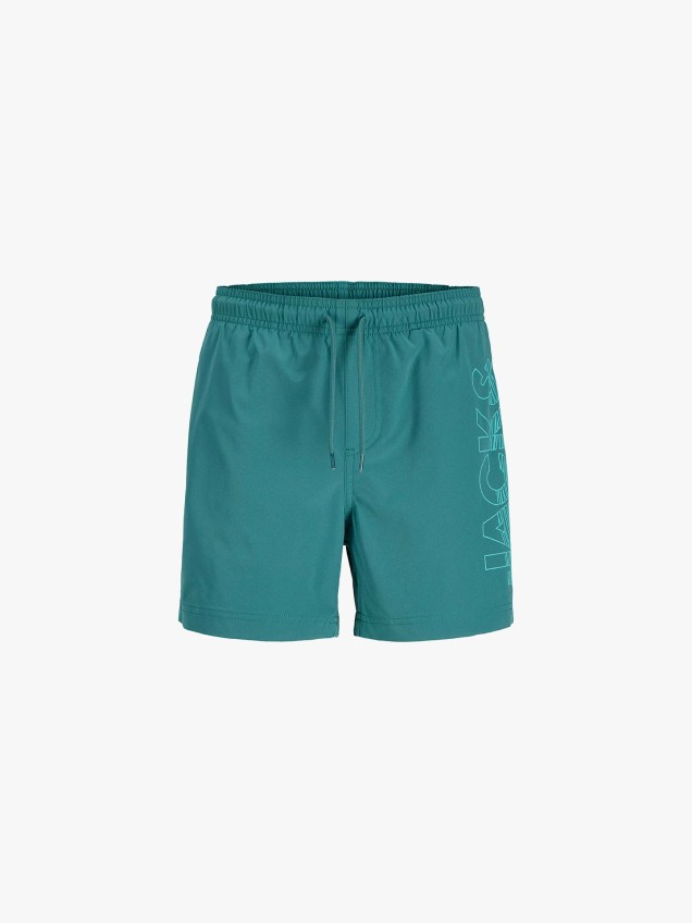 Calções de Banho com Estampado
