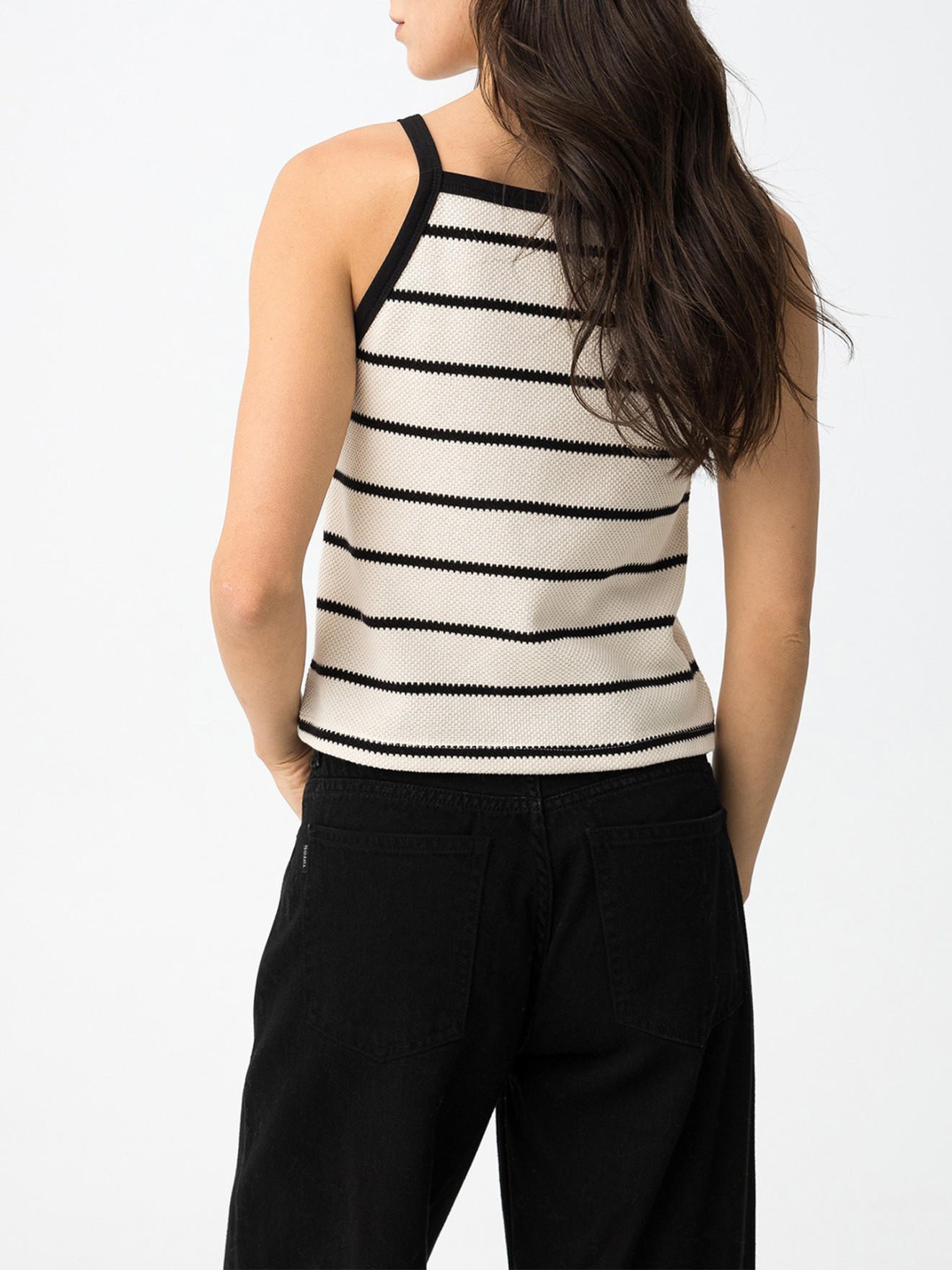 Conjunto de Malha às Riscas