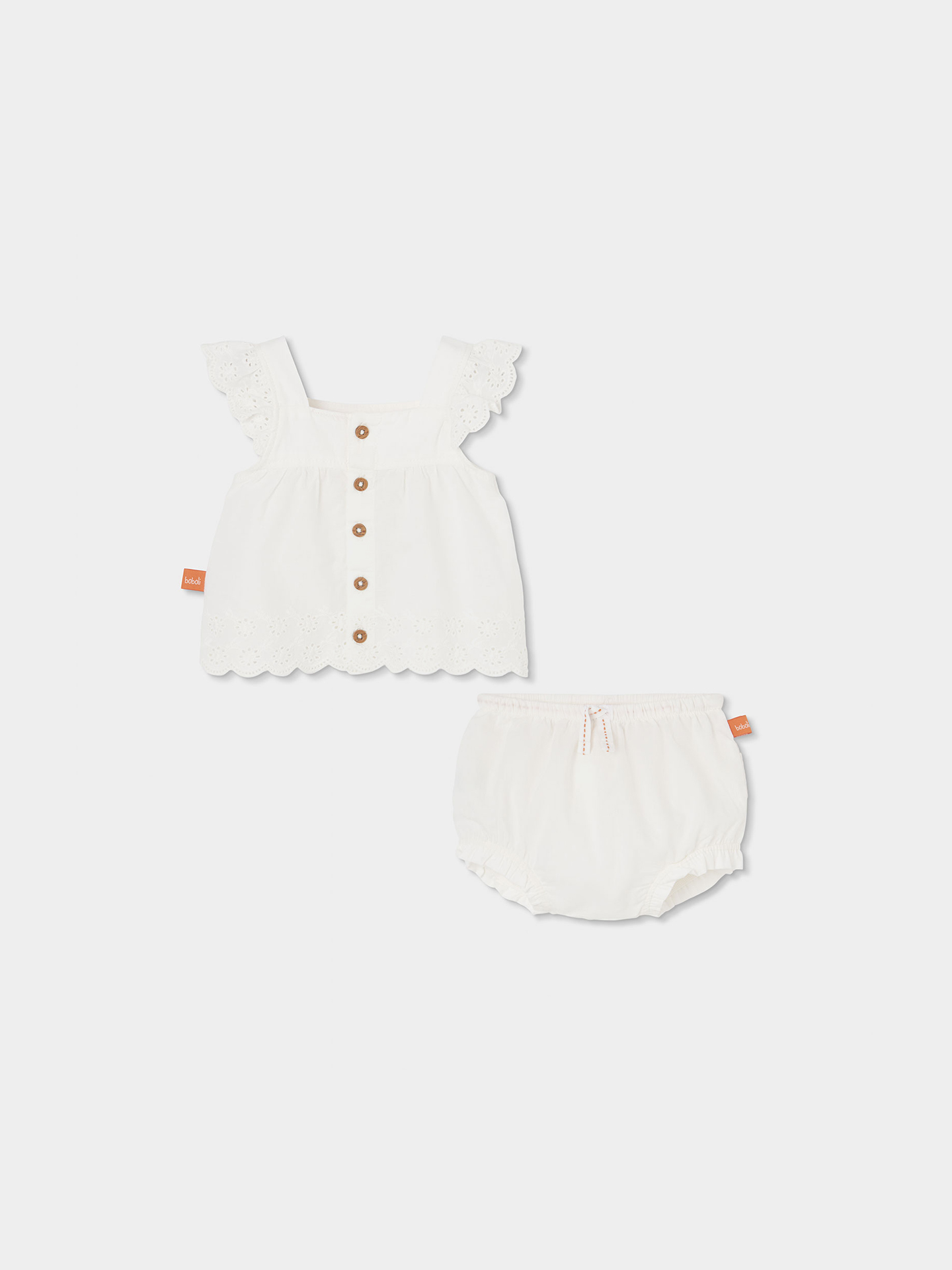 Conjunto de Top e Tapa-fraldas