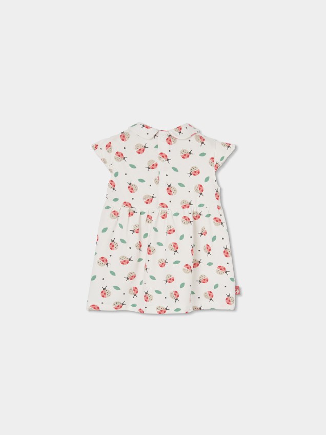 Conjunto de Vestido e Tapa-fraldas