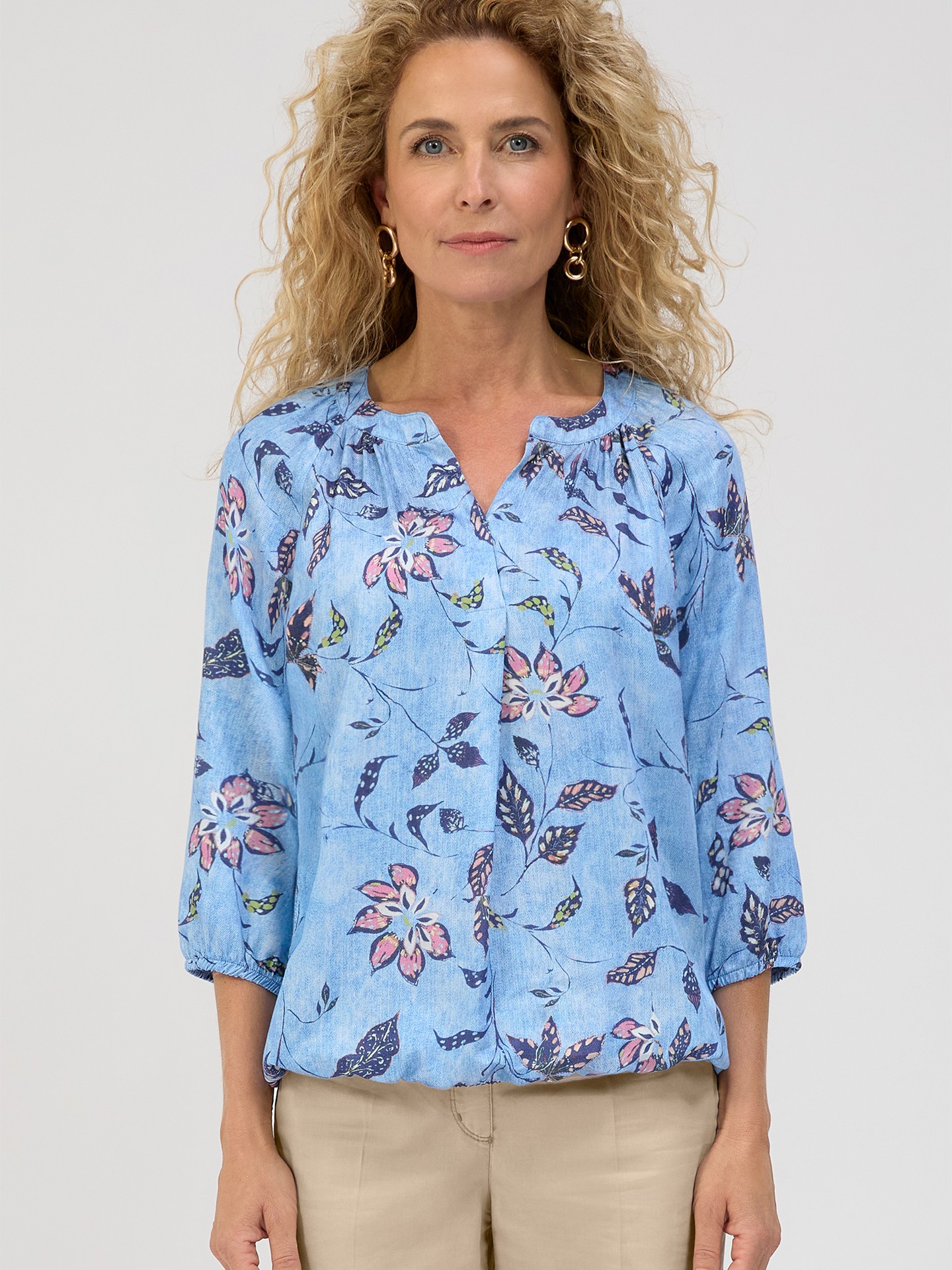Blusa com Padrão Rana