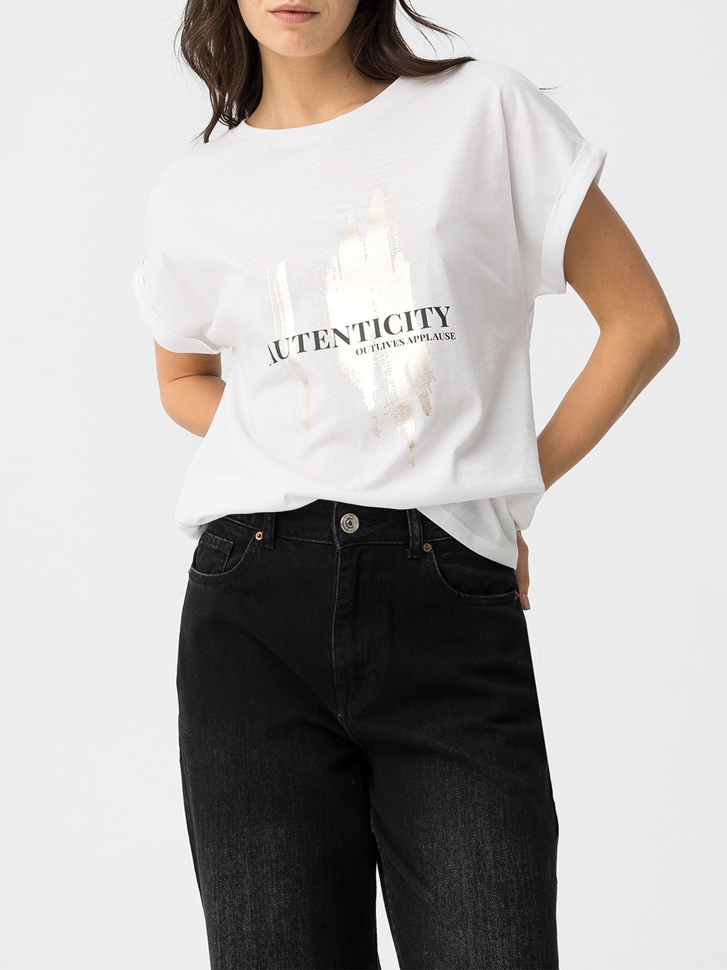 T-shirt com Estampado