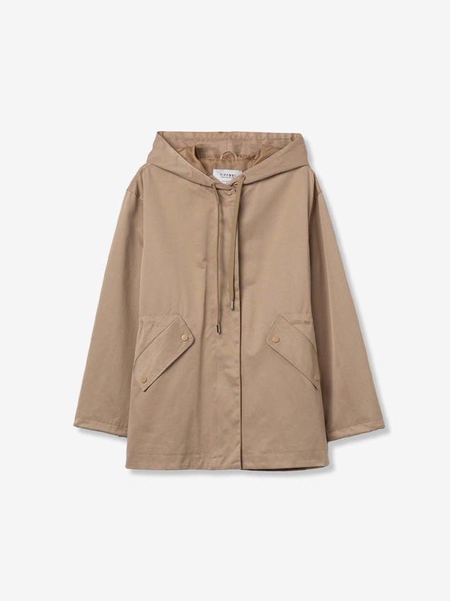 Parka com Capuz Ajust�vel