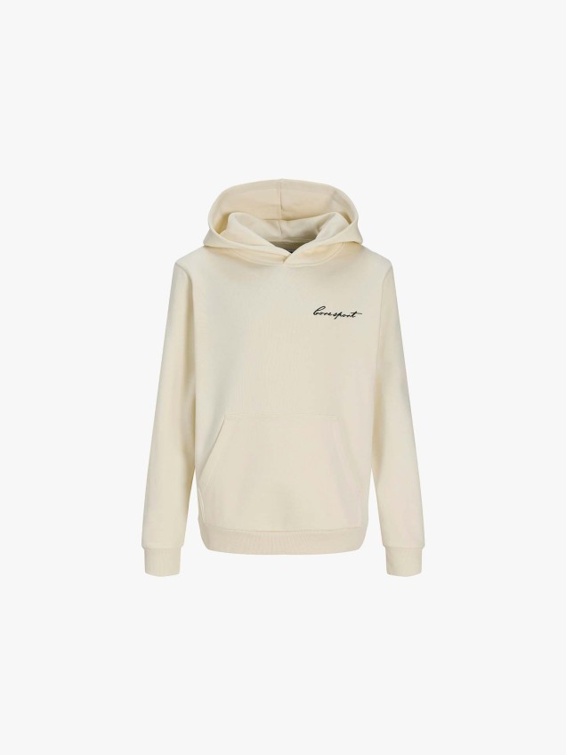 Sweatshirt de Corte Largo com Capuz