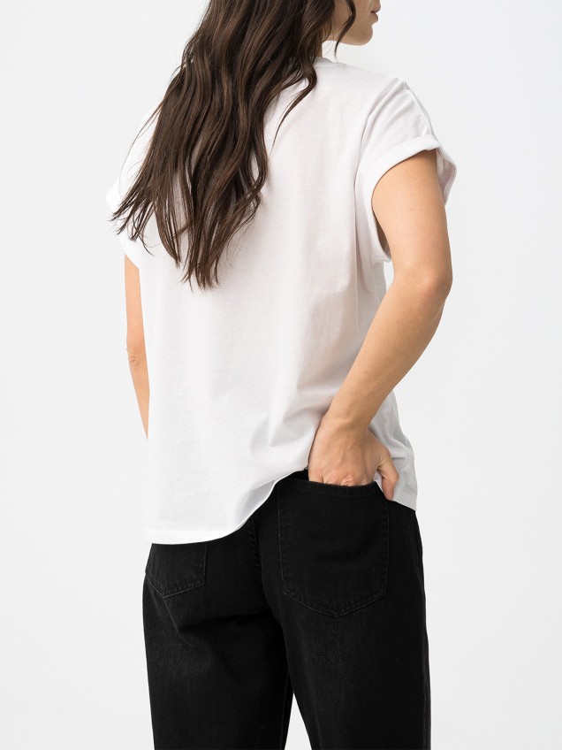 T-shirt com Estampado