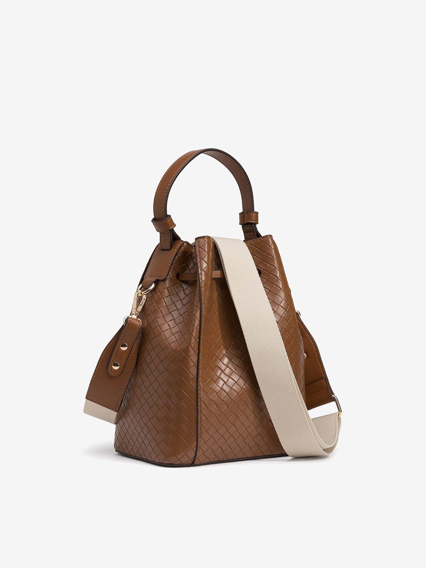 Mala Saco com Textura Entrançada